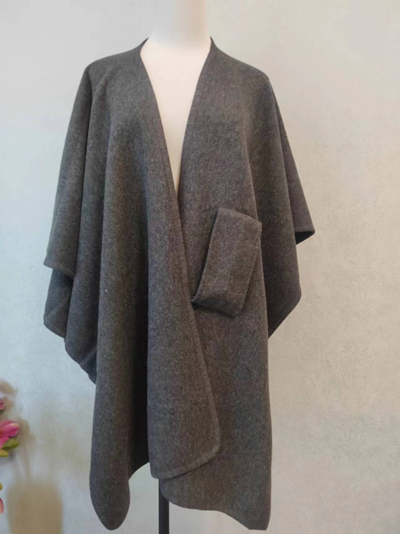 Falling Maple Cape Shawl