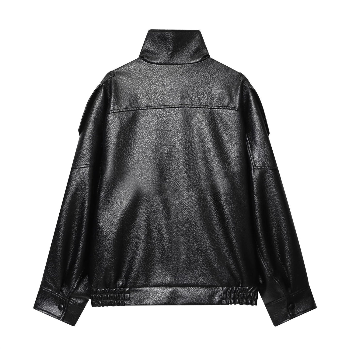 Alvorina™ Faux Leather Coat