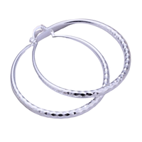 925 Silver Hoop Earrings