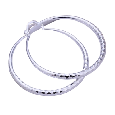 925 Silver Hoop Earrings