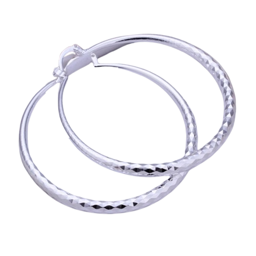 925 Silver Hoop Earrings