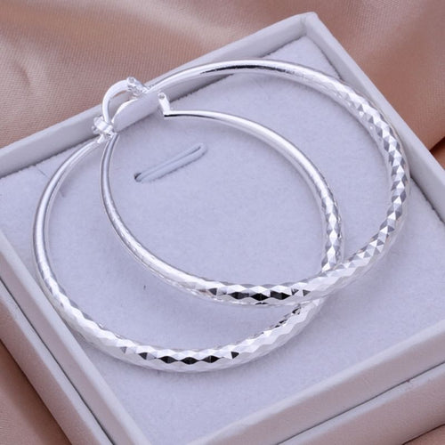 925 Silver Hoop Earrings