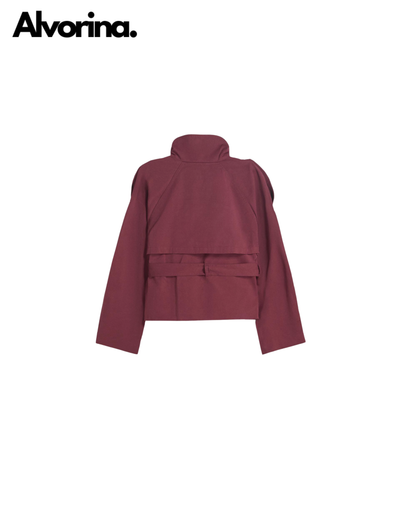 Alvorina™ Cropped Trench Coat