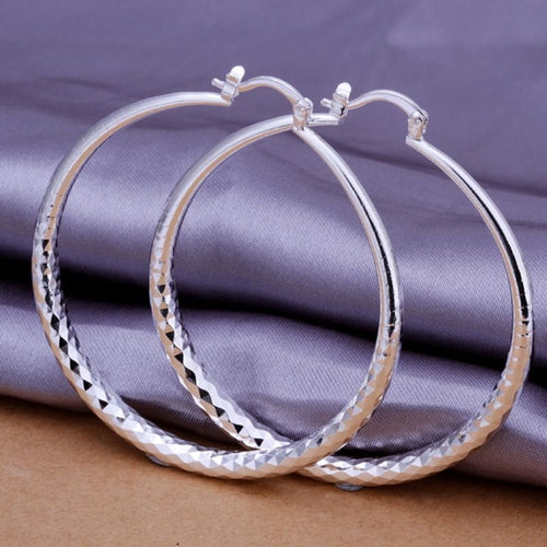 925 Silver Hoop Earrings