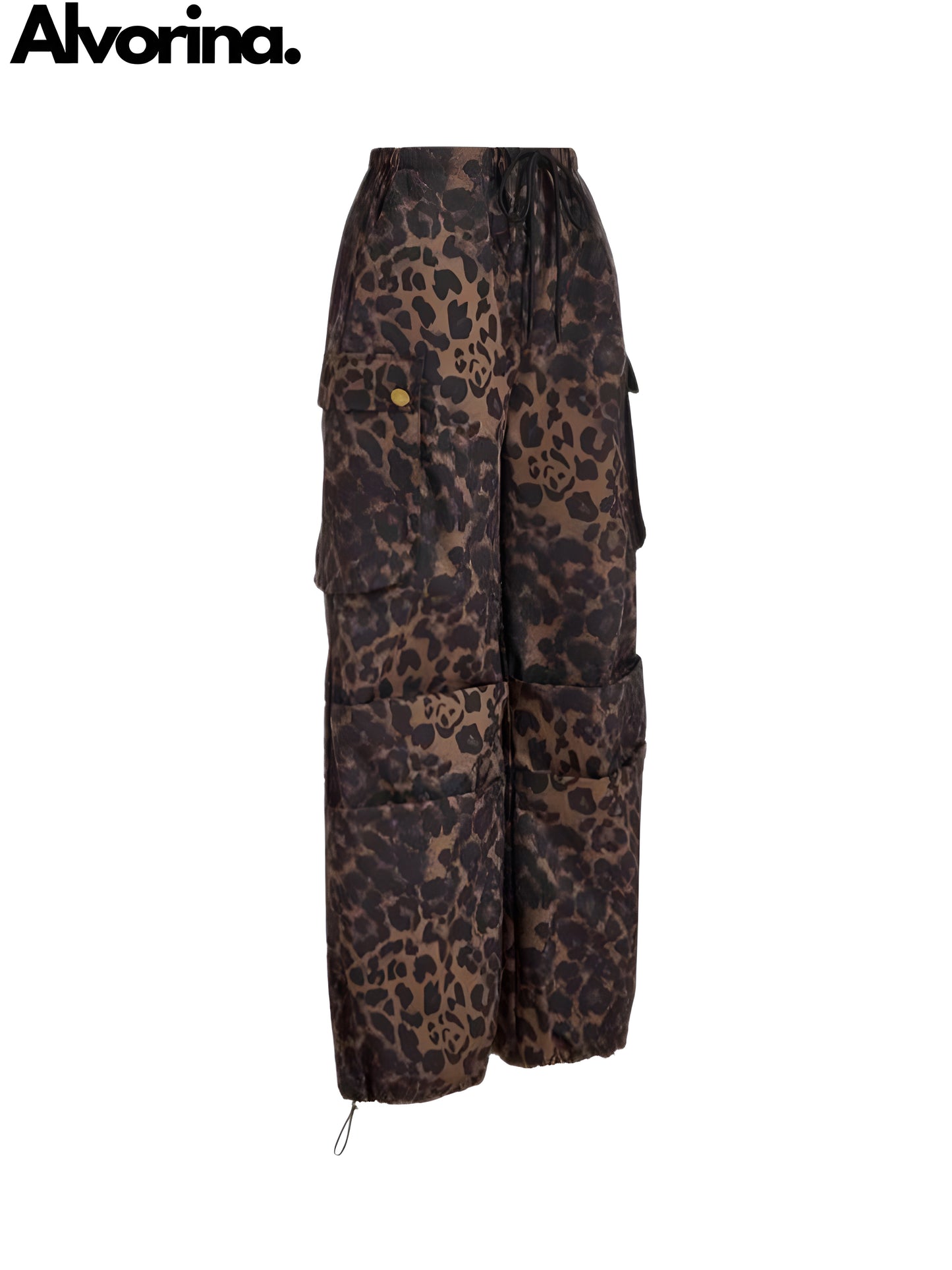 Alvorina™ Leopard Cargo Pants