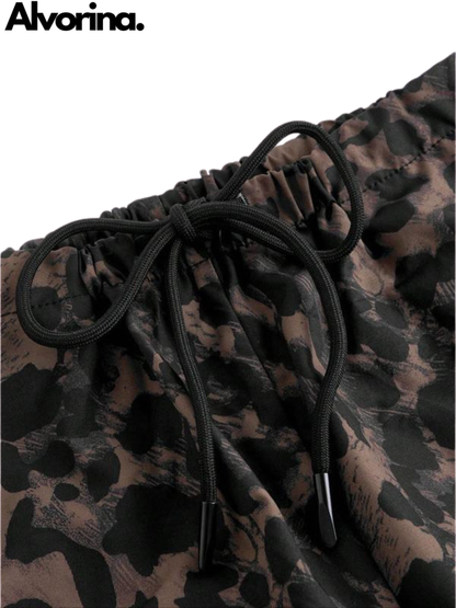 Alvorina™ Leopard Cargo Pants