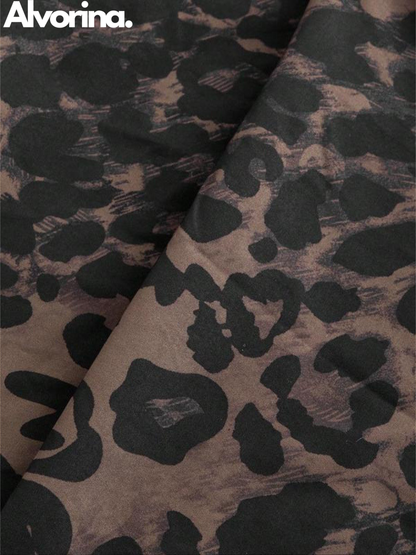 Alvorina™ Leopard Cargo Pants