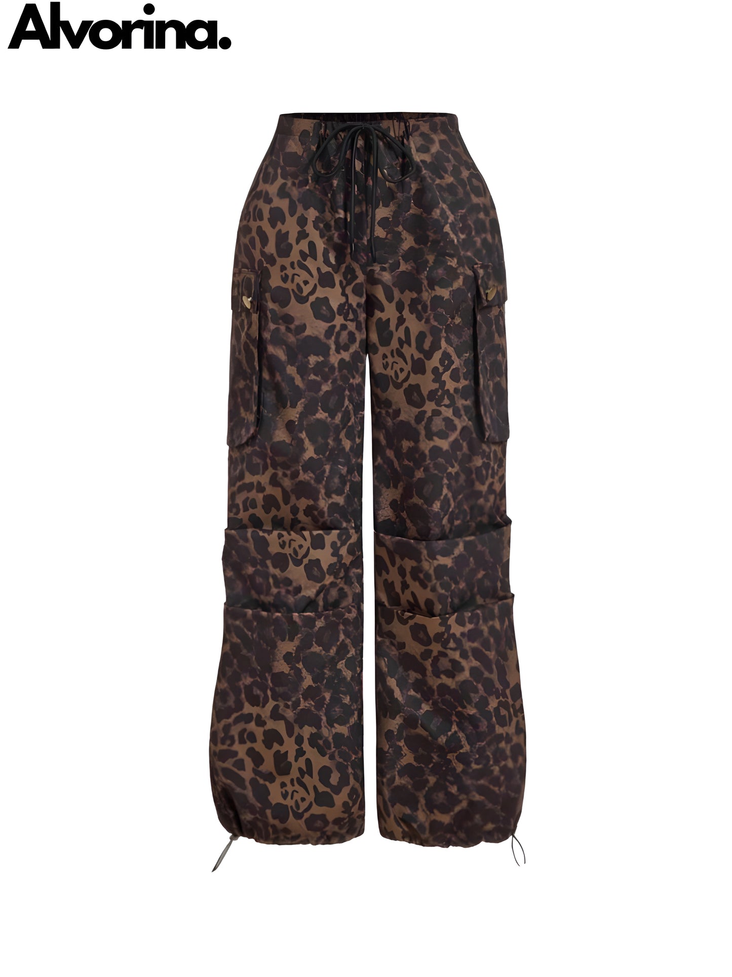 Alvorina™ Leopard Cargo Pants