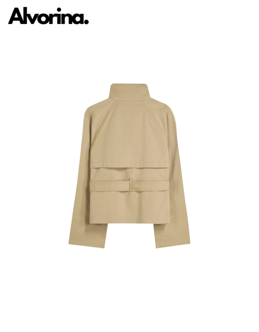 Alvorina™ Cropped Trench Coat