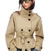 Alvorina™ Cropped Trench Coat