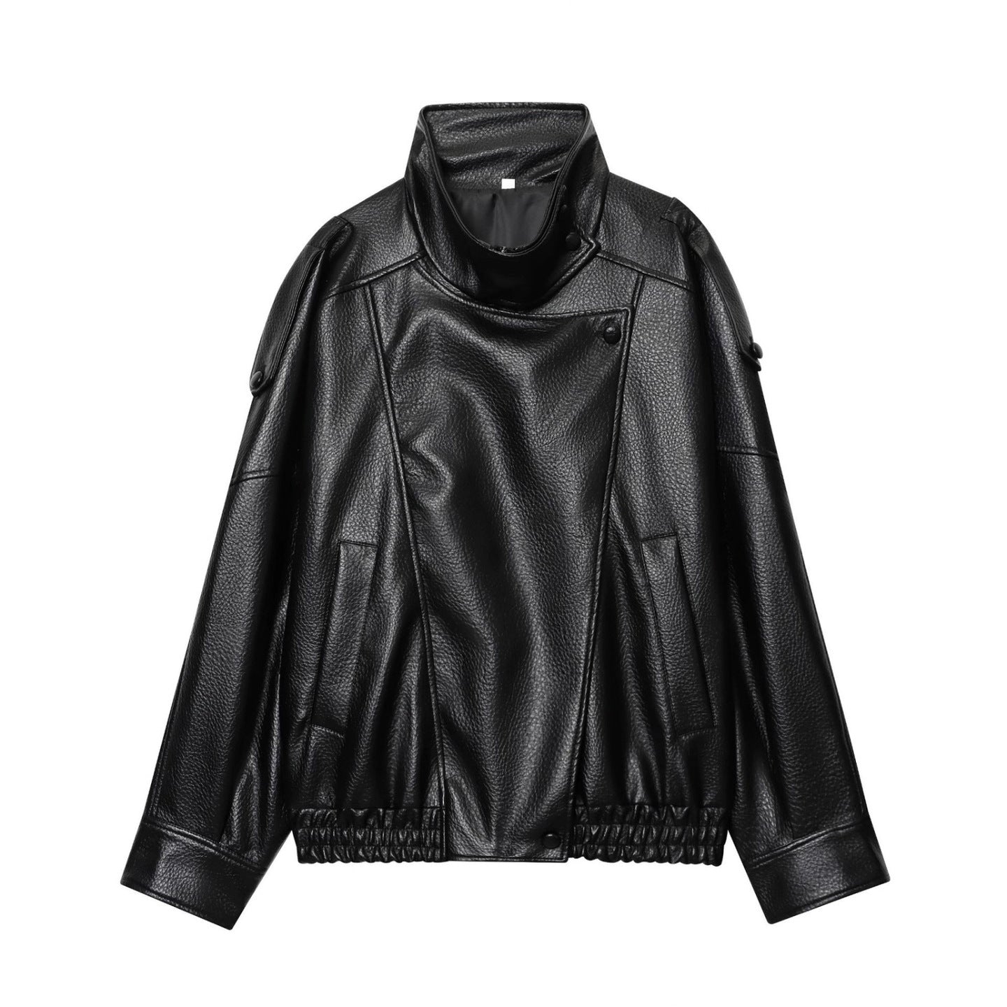 Alvorina™ Faux Leather Coat