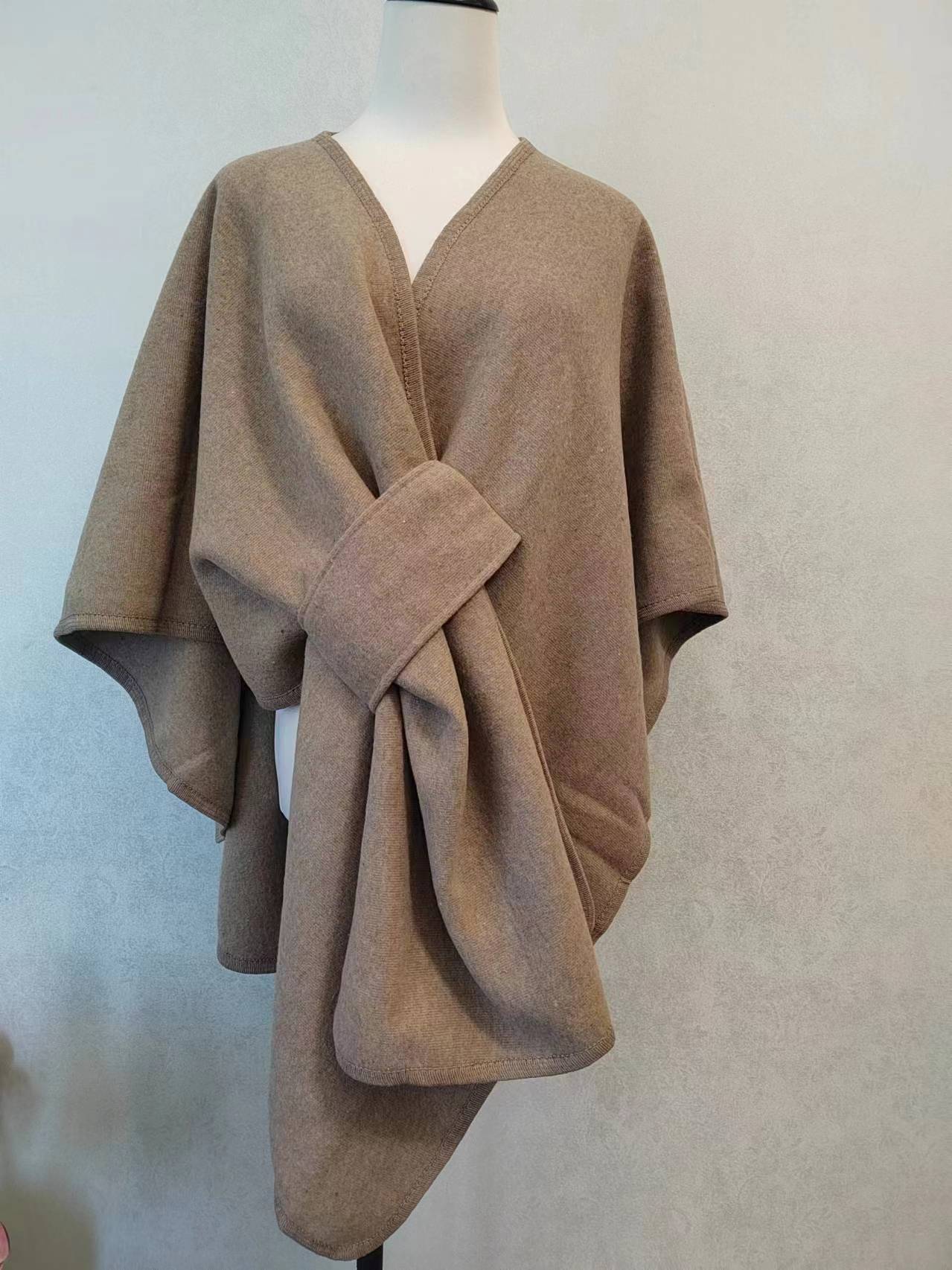 Falling Maple Cape Shawl