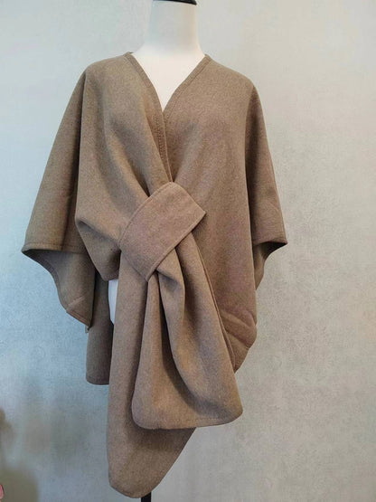 Falling Maple Cape Shawl
