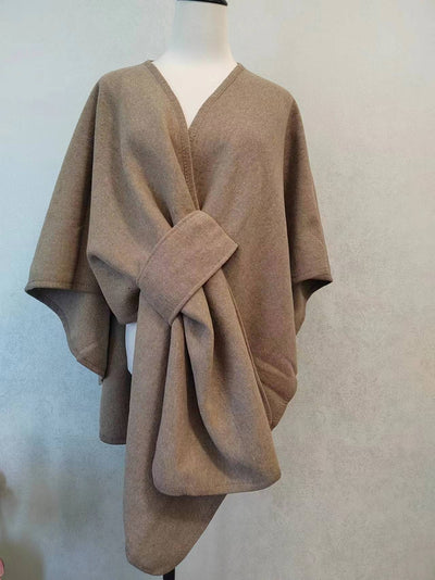 Falling Maple Cape Shawl