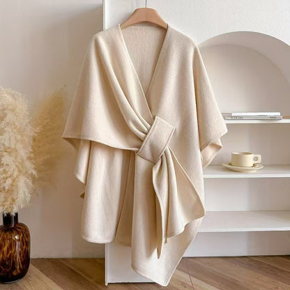 Falling Maple Cape Shawl