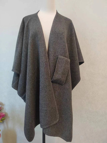 Falling Maple Cape Shawl